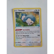 Pokemon vivid voltage snorlax holo card