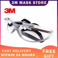 3M 11394 Safety Glasses Goggles Anti-Fog Dustproof Windproof Transparent Glasses