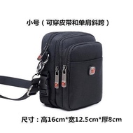 QY^【24Hourly Delivery】Swiss Army Knife Waist Bag Men's Mobile Phone Bag Multi-Functional Belt Bag Large Capacity Shoulde
