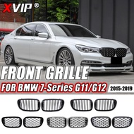 XVIP Double Line Style Front Bumper Grille For BMW For BMW 7 Series G11 G12 2015-2019 740i 750i Diam