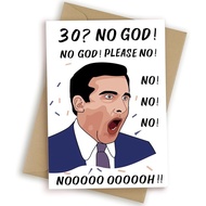 [Coisíní] Funny 30th Birthday Card - Humorous Birthday Greeting Card, Birthday Gift Card, Greeting C
