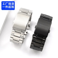 Tali Jam Keluli Tahan Karat Serasi dengan DZ4318 4323 4283 4309 Gelang Hitam Keluli Tahan Karat 26mm