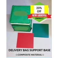 Delivery Bag Support Motorcycle Carrier Support Bag Hard Base Delivery Bag base support