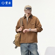 Denim Jackets Appreciating Yungao 3 Autumn and Winter Quality Shirts for Men's Jackets Fashionable Denim Casual Cool Coat jiahuiqi