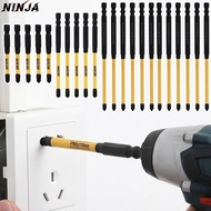[Extreme] 4-1Pc S2 Alloy Steel Eleven-Shaped Bit - Anti-slip Impact Drill Bit - Precision Phillips H
