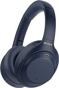 Sony WH-1000XM4 Wireless Industry Leading Noise Canceling Overhead Headphones with Mic for Phone-Call and Alexa Voice Control, Blue