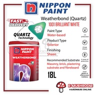 18L Nippon Paint Weatherbond 1001 Brilliant White