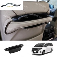 Car Back Seat Mount Storage Box Accessories For Toyota ALPHARD VELLFIRE 40 Series 2023 +