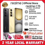 🔥PROMO🔥 Realme C75 5G Smartphone | 8GB RAM + 256GB ROM | 67W SUPERVOOC Charging | 5000mAh Battery | 