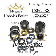 Ceramic Bearing 15267 RS (15x26x7) Bearing for Bicycles - Light Speed