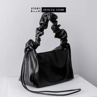 DUFFY BAG - Storybook fashion handbag - Women's leather crossbody BAG