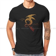 DnD Game Fabric TShirt Smaug The Dragon Elegant T Shirt Leisure Men Tee Shirt Printing XS-4XL-5XL-6XL