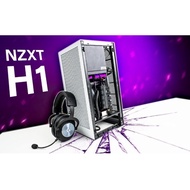 NZXT H1 V1 MINI-ITX TEMPERED GLASS CHASSIS - WHITE