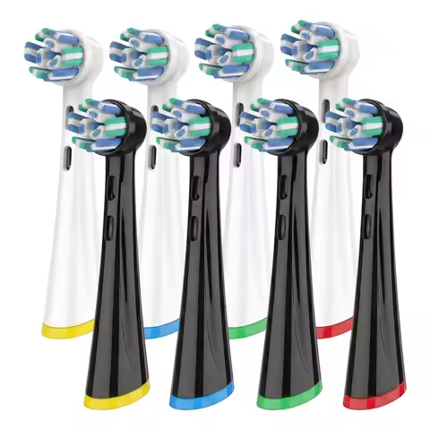 Replacement Brush Heads Compatible with OLB IO 2 3 4 5 6 7 7G 8 9 10 Electric Toothbrush Soft Bristl