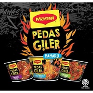 WM Free Shipping Maggi Pedas Giler Cheezy Berapi/Tom Yummz/Ayam Bakar(92g)
