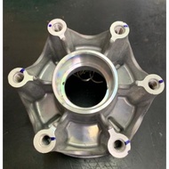 Sprocket hub + hub rubber + sprocket hub bearing for y15zr