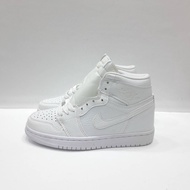 Sepatu Sneakers Nk Air Jordan 1 high Triple White