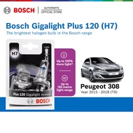 Bosch Plus 120 Gigalight H7 Headlight Bulb for Peugeot 308 T9