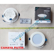 DOWNLIGHT 4 INCH 9W WHITE MEGAMAN