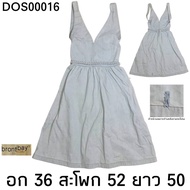 เอี๊ยมยีนส์กระโปรงสั้นมือสอง เอี๊ยมยีนส์แฟชั่น Y2K