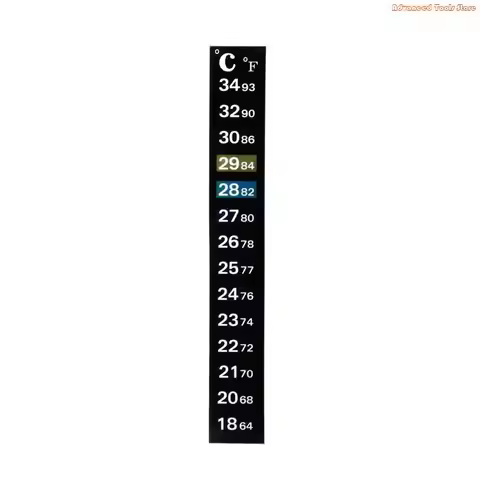 Sticker Temperature Thermometer On Strips for Brewing Wine Kombucha W91B
