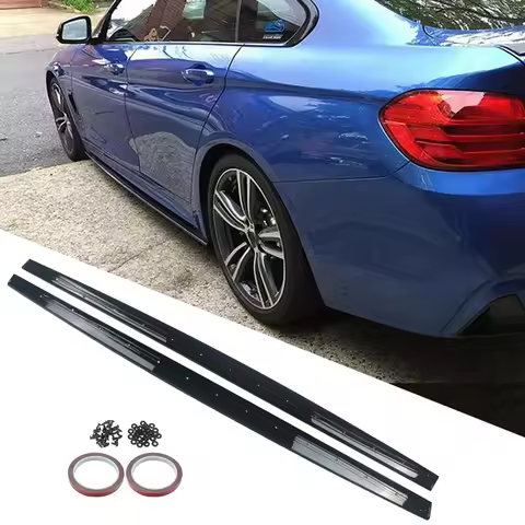 MagicKit Side Skirt Extensions for BMW 4 Series F32 F33 F36 430i 435i 440i 420i 428i with M Sport 20