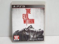 {哈帝電玩}~PS3 原版遊戲 邪靈入侵 The Evil Within 中文版 光碟無刮 有盒書~