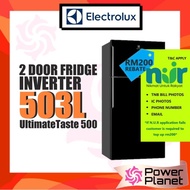 [SEDA NUR] Electrolux 2 Door Inverter 503L ETB5400B-H ( Black ) ETB5400BH / 431L Fridge ETB4600B-A (