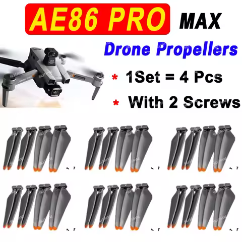 Original AE86 Pro Max Spare Propeller Blade For AE86 Pro Max 8K Drone Aerial Brushless AE86 Drone Ac