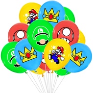 12inch Balloons Super Mario Theme Party Decoration