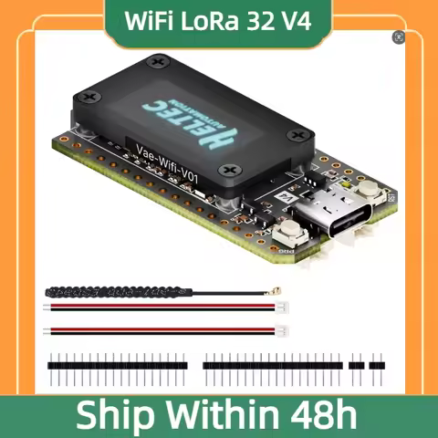 Heltec Meshtastic Wifi LoRa 32 V4 Dev-Board ESP32 SX1262 GPS 0.96inch OLED Solar Powered WiFi BLE Lo