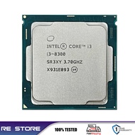 Used Intel Core I3 8300 I3-8300 3.7Ghz Quad-Core Four-Threaded 8M 62W LGA 1151 CPU Processor