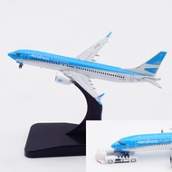 JC Wings 1: 400 Argentine Airlines Boeing B737 MAX8-KV Alloy Aircraft Model Die-Cast Vehicles