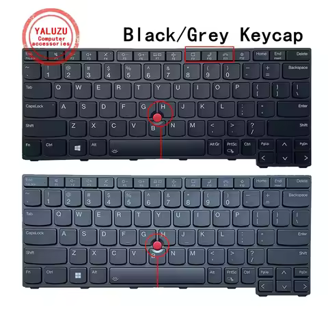 US English Laptop Keyboard For Lenovo X13 YOGA Gen2/Gen3/Gen4 S2 Gen7 S2 Gen8 ThinkPad X13 Gen2 TP00