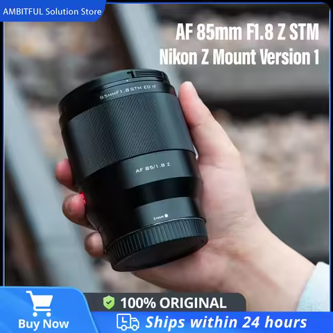 VILTROX Full Frame 85mm F1.8 Mark II STM Auto Focus Fixed Focus Camera Lens for Fujifilm X Sony E Ni