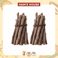 Wooden tooth grinding stick for hamsters apple stick apple wood