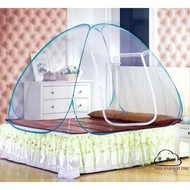 EER-Pop Up Camping Tent Bed Canopy Mosquito Net Full Queen King Size Netting