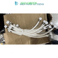 40cm hot and cold white plastic water supply line to install water heater, basin, kitchen faucet...