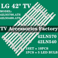 NEW 10 PCS LG 42" TV LED 42LN5700.ATS 42LN5400.ATS TV Backlight / Lampu TV 42LN5700 42LN5400 42LN570