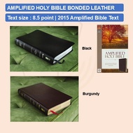 Amplified Holy Bible | Bonded Leather | Text size 8.5 | Captures the Full Meaning Behind the Origina