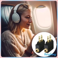 Bang Airline Headphone Adapter Bluetooth-compatible 5 0 Transmitter Double 3 5mm Jacks For Aircraft 