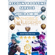 MLBB ACCOUNT BOOSTING SERVICE/ JOKI MOBILE LEGENDS/ RANK BOOSTING SEVICE