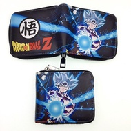 O4IJ Coin Purse PU Wallet Dragon Ball Zipper Wallet Goku Wallet