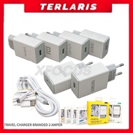 Charger Branded AK933 Micro USB / Cas 1USB 2A Ori 99% Tc Brand AK-933