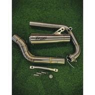 Y15ZR HPSP EXHAUST SUPER OPEN TAPPER VELOCITY 42/45/63