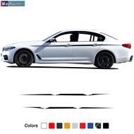 2 X M Performance Side Stripes Sticker Waist Line Decal For BMW F20 F22 F23 F30 F32 F33 F10 G30 F48 