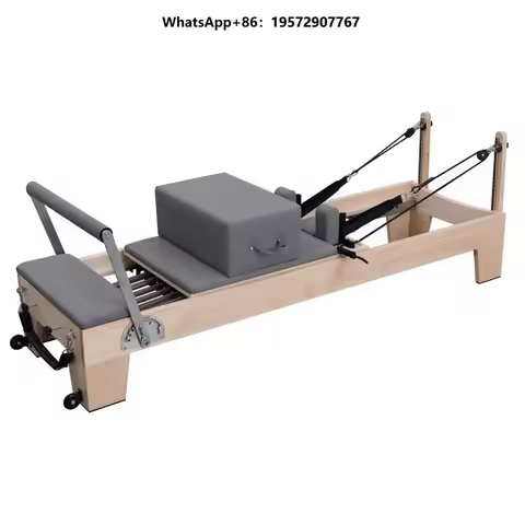 Pilates Reformer Core Bed Made of Eco-Friendly Maple Wood for Pilates Studio Use Enhancing Body Bala
