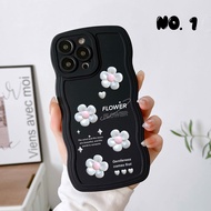 Softcase Macaron Wavy Motif [MW-05] For All Types of Smartphones Vivo Y36 A24 Smart 7 A76 - Wave Cas