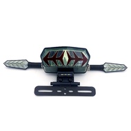 Motorbike666 ชุดไฟท้าย พร้อมไฟเลี้ยว ไฟท้ายแต่งรถมอเตอร์ไซค์ สำหรับ MSX125