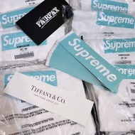 Supreme FW21 Tiffany Box Logo Tee Stickers 貼紙